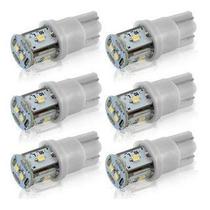 Kit Lâmpada LED Modelo Esmagada H7 20W 6 Leds 6 Lâmpadas