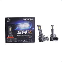 Kit Lâmpada Led Nano S14X H27 6500k 5000LM 12V ShockLight