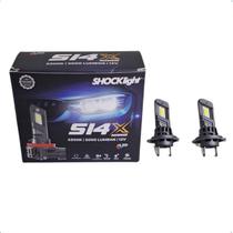 Kit Lâmpada Led Nano S14X H7 6500K 5000LM 12V ShockLight