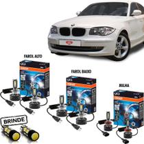 Kit LÂMpada Led Osram Farol E Milha Bmw 118i 2011 2012 2013