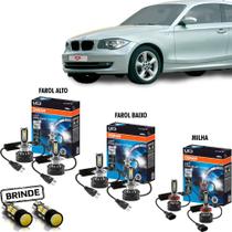 Kit LÂMpada Led Osram Farol E Milha Bmw 120i 05 06 07 A 13