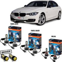 Kit LÂMpada Led Osram Farol E Milha Bmw 320i 2013 2014 2015