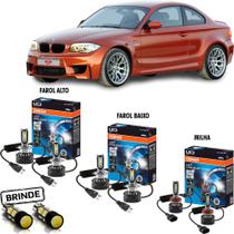 Kit LÂMpada Led Osram Farol E Milha Bmw M1 2011 2012 2013