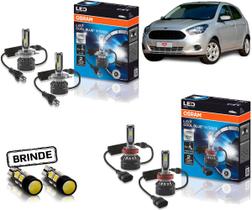 Kit Lampada Led Osram Farol E Milha Ford Ka 16 17 18 19 20