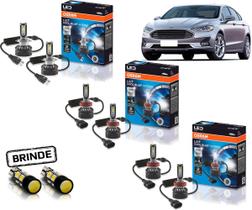 Kit Lampada Led Osram Farol E Milha Fusion Titanium 17 18 19