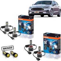 Kit Lampada Led Osram Farol Fusion Titanium 16 17 18 19