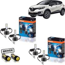 Kit Lampada Led Osram Farol Renault Captur 17 18 19 20 Kit Lampada Led Osram Farol Renault Captur 17 18 19 20