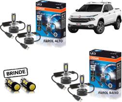 Kit Lampada Led Osram Farol Toro 2016 2017 2018 2019 2020