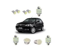 Kit Lâmpada Led Palio G1 G2 G3 Torpedo Pingo Teto Placa Ré Kit Lâmpada Led Palio G1 G2 G3 Torpedo Pingo Teto Placa Ré