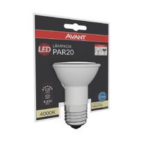 Kit Lâmpada Led Par20 7w Luz Neutra 4000k Bivolt