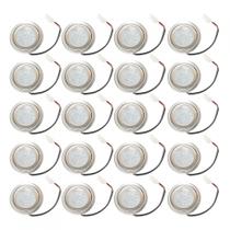 Kit Lâmpada Led Redonda para Coifa Plug Branco - 20 peças Kit Lâmpada Led Redonda para Coifa Plug Branco - 20 peças