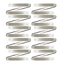 Kit Lâmpada Led Retangular - 20 Peças Metálico Bivolt Kit Lâmpada Led Retangular - 20 Peças Metálico Bivolt
