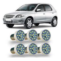 Kit Lâmpada Led SMD BAY15D 20-35W 288 Lúmens 6 Leds 2 Polos 6 Lâmpadas