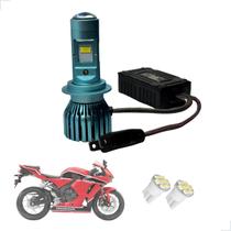 Kit Lâmpada Led ST-SM03-H7 CBR 600RR 2004 2005 2006 2007 2008 2009 2010 2011 2012 2013 2014