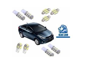 Kit Lâmpada Led Super Branca Hyundai Hb20s Hb20 Sedan