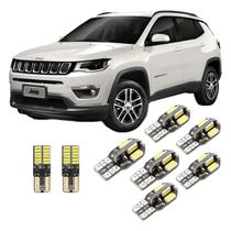 Kit Lâmpada Led T10/pingo Canbus - Jeep Compass (premium) Kit Lâmpada Led T10/pingo Canbus - Jeep Compass (premium)