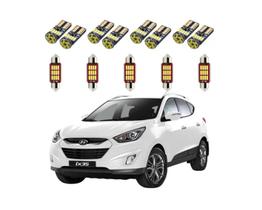 Kit Lâmpada Led T10/pingo Hyundai Ix35 6000k Branca