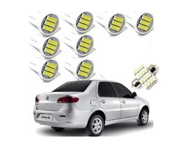 Kit Lâmpada Led Top Fiat Siena G4 2007 2008 2009 2010 2011 F