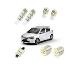 Kit Lâmpada Led Toyota Etios Todos Os Anos E Modelos