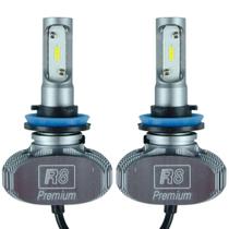 Kit Lampada Led Ultra Led R8 Premium H11/h8 6000k 4000 Lumen - JR8