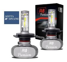 Kit Lampada Led Ultra Led R8 Premium H4 6000k 4000 Lumens - JR8