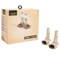 Kit Lampada Nano Led Micro Edition com 12v 3000LM 8000k Encaixe 880 881 H27