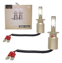 Kit Lampada Nano Led Micro Edition com Tecnologia Chip CSP Flip 12v 3000LM 8000k Encaixe H3