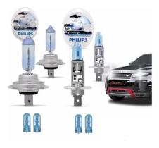 Kit Lâmpada Philips H7 H1 Cristal Vision Ultra 4300 Original