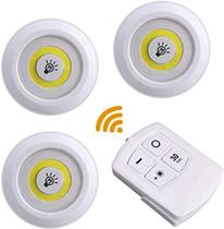 Kit lampada spot led com controle remoto sh-014 xtrad