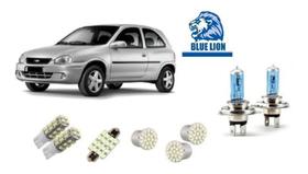 Kit Lâmpada Super Branca Farol Led Corsa Antigo Até 2001 Kit Lâmpada Super Branca Farol Led Corsa Antigo Até 2001
