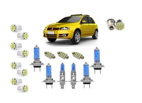 Kit Lampada Super Branca Fiat Stilo Alto Baixo Milha Kit Lampada Super Branca Fiat Stilo Alto Baixo Milha
