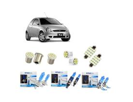 Kit Lâmpada Super Branca Ford Ka 97 98 99 00 A 07 Tipo Xenon.