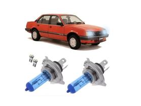 Kit Lampada Super Branca Gm Monza Farol Alto E Baixo H4 Kit Lampada Super Branca Gm Monza Farol Alto E Baixo H4