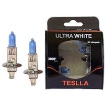 Kit lâmpada super branca H1 12v 55w - Teslla Kit lâmpada super branca H1 12v 55w - Teslla