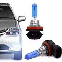 Kit Lâmpada Super Branca H11 Farol Milha 4200k Xênon 55W