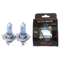 Kit lâmpada super branca H4 12v 60/55w - Teslla Kit lâmpada super branca H4 12v 60/55w - Teslla
