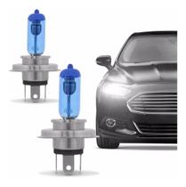 Kit Lampada Super Branca H4 Farol Alto E Baixo 8500k 55w Onix Gol Uno Celta Corsa Spin
