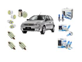 Kit Lampada Super Branca + Led Teto Corsa Hatch Techone Kit Lampada Super Branca + Led Teto Corsa Hatch Techone