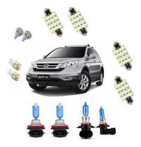 Kit Lâmpada Super Branca + Leds Honda Crv 2012