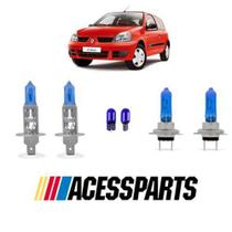 Kit Lampada Super Branca Renault Clio 2003 a 2012 - Cinoy Kit Lampada Super Branca Renault Clio 2003 a 2012 - Cinoy
