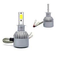 Kit Lâmpada Super Led 6400 Lumens H3 H7 Hb3 Hb4 H16 H9012