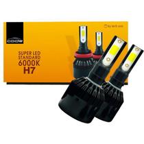 Kit Lâmpada Super LED Code 6000K H7 - Tech One - Tech One