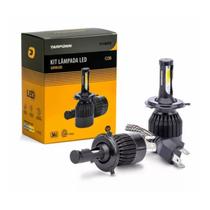 Kit Lampada Super Led Cyber 6000k Tarponn H4 6400 Lumens 36w