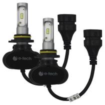 Kit Lampada Super Led E-tech H3 H4 H7 H8 H11 H27 HB3 HB4 8000k Ultra Led 6000 Lúmens 12v 40w Kit Lampada Super Led E-tech H3 H4 H7 H8 H11 H27 HB3 HB4 8000k Ultra Led 6000 Lúmens 12v 40w