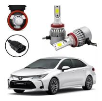 Kit Lâmpada Super Led Farol Milha Toyota Corolla 2018 2019