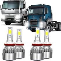 Kit Lampada Super Led Ford Cargo 2842 Farol Alto Baixo