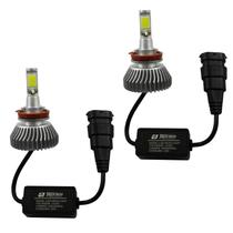 Kit Lampada Super Led H11 2d Reator 6000k 12/24v