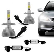 Kit Lâmpada Super LED H3 6000K 12V e 24V 22W Efeito Xenon - Tigerauto