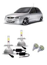 Kit Lampada Super Led H4 Baixo Alto Corsa Wind Sedan Classic