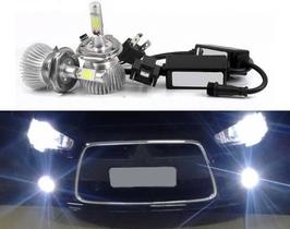 Kit Lâmpada Super LED Headlight H27 6000K 12V e 24V 32W 2200LM Efeito Xenon